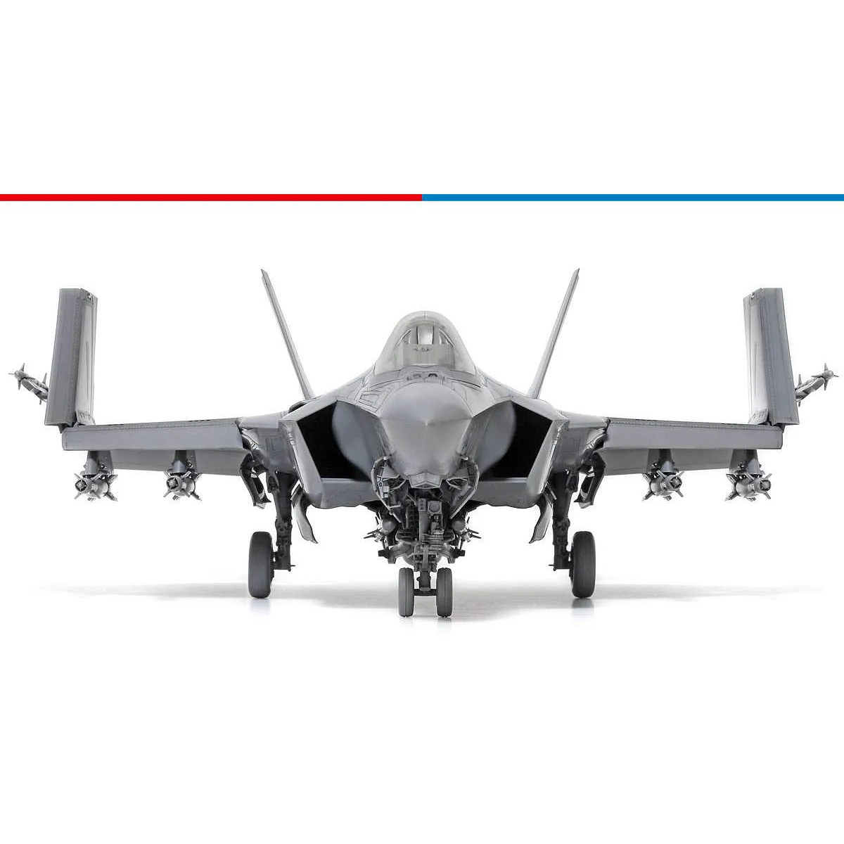 Tamiya 1/48 Lockheed Martin F-35C Lightning II Scaled Plastic Model Kit - Image 9