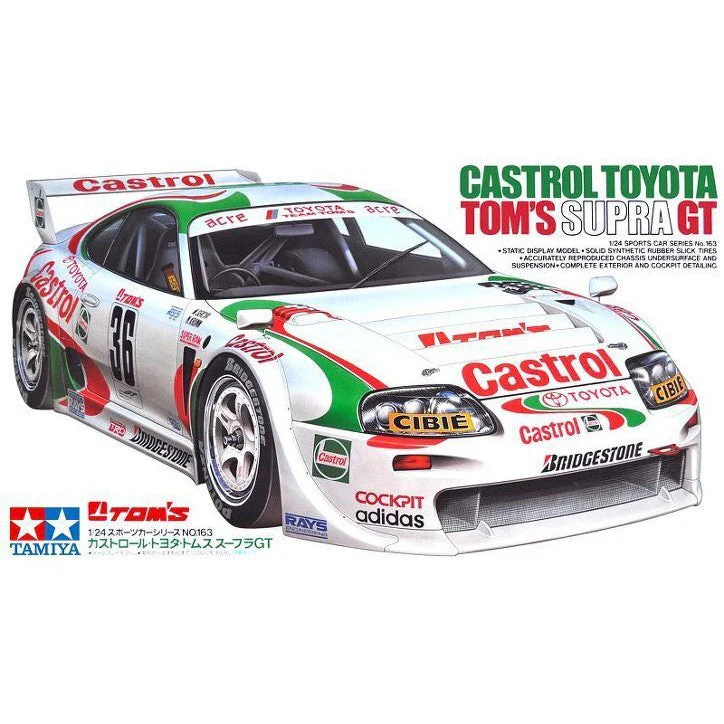 Tamiya 124 Castrol Toyota Toms Supra GT - Image 2