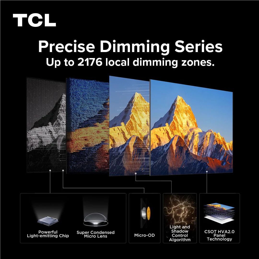 TCL 55" C7L SQD-Mini LED 4K UHD Google TV with Gemini [2026] - Image 6