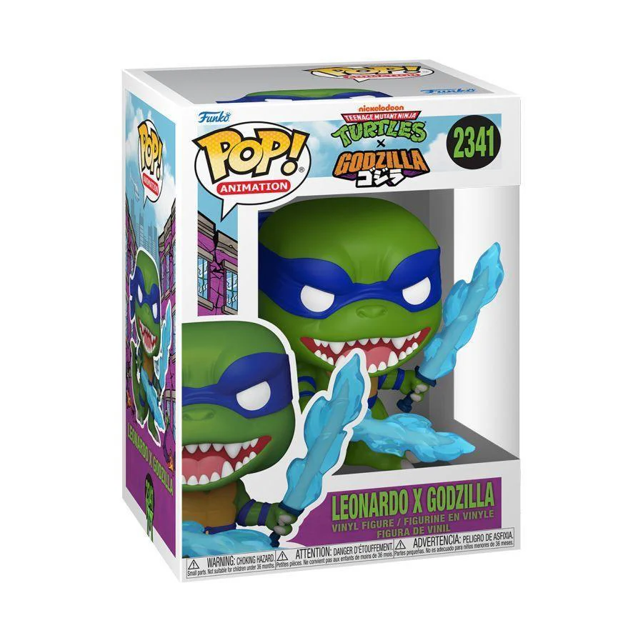 Teenage Mutant Ninja Turtles X Godzilla – Leonardo X Godzilla Pop! Vinyl - Image 2