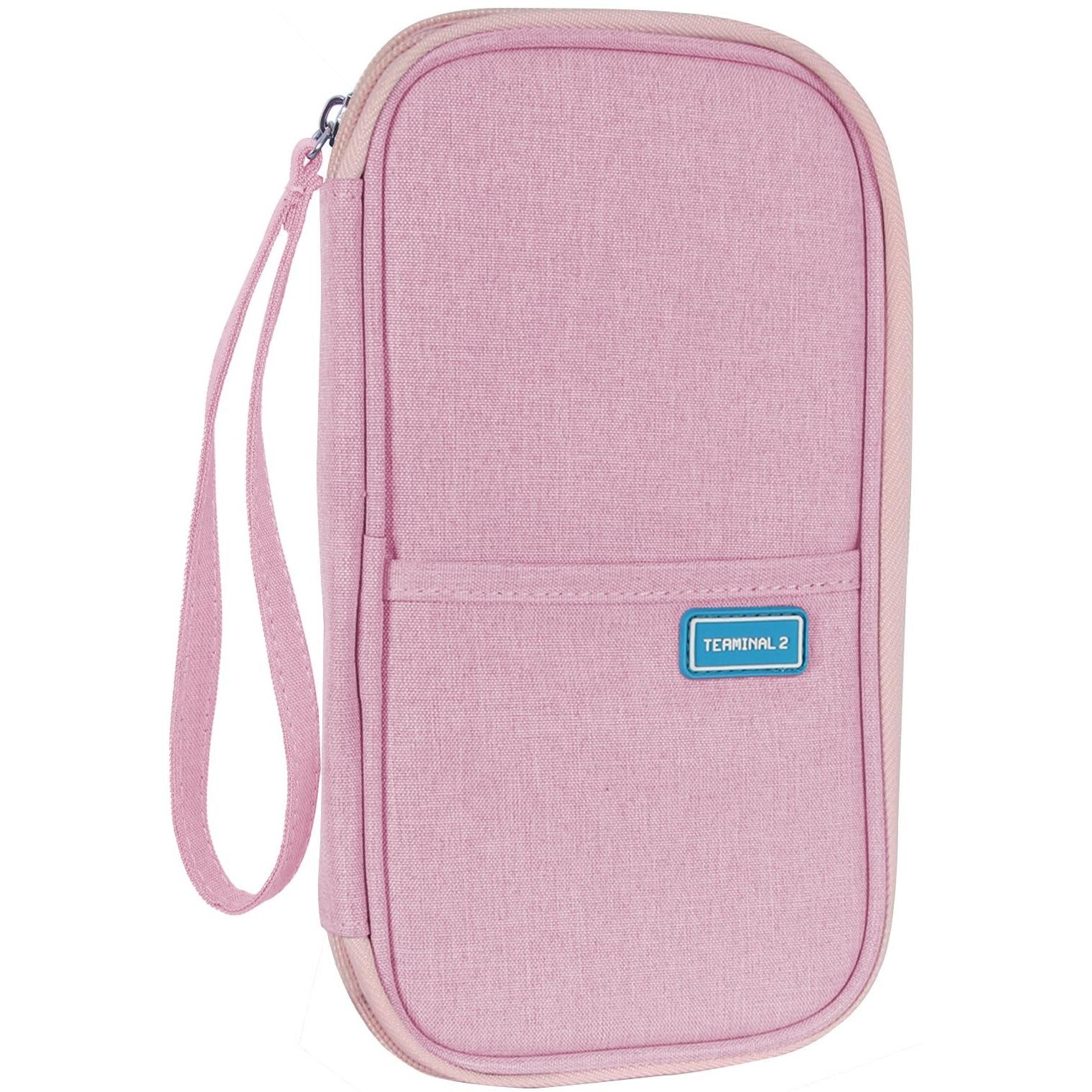 Terminal 2 Family RFID Passport Wallet (Pink) - Image 2