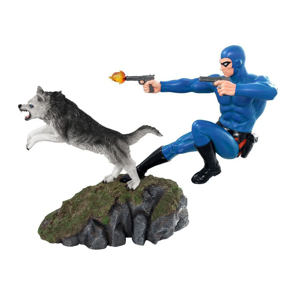 The Phantom Phantom and Devil Blue Suit Statue Collectable - Image 2