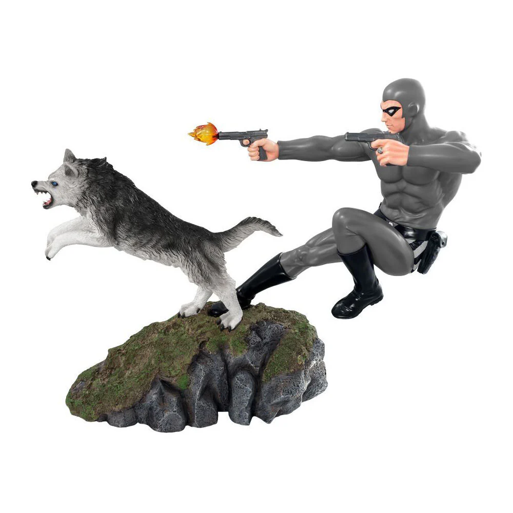 The Phantom Phantom and Devil Grey Suit Statue Collectable - Image 2