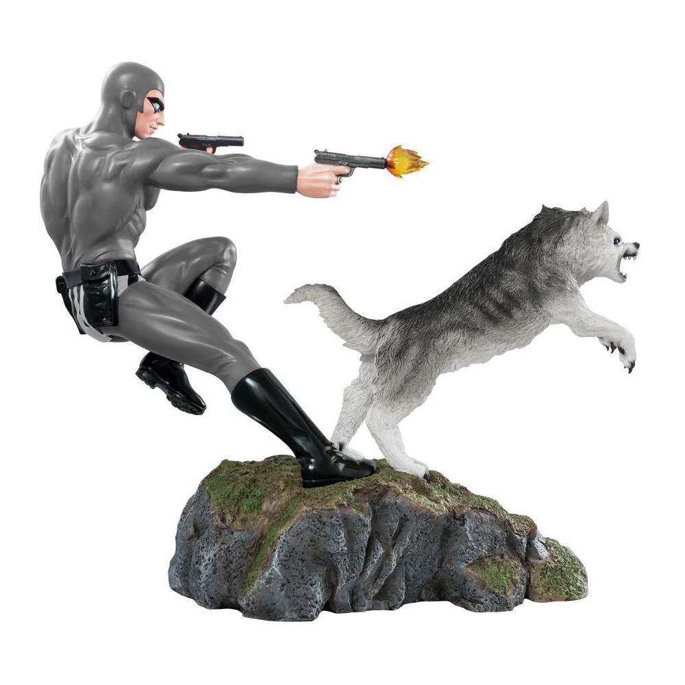The Phantom Phantom and Devil Grey Suit Statue Collectable - Image 3