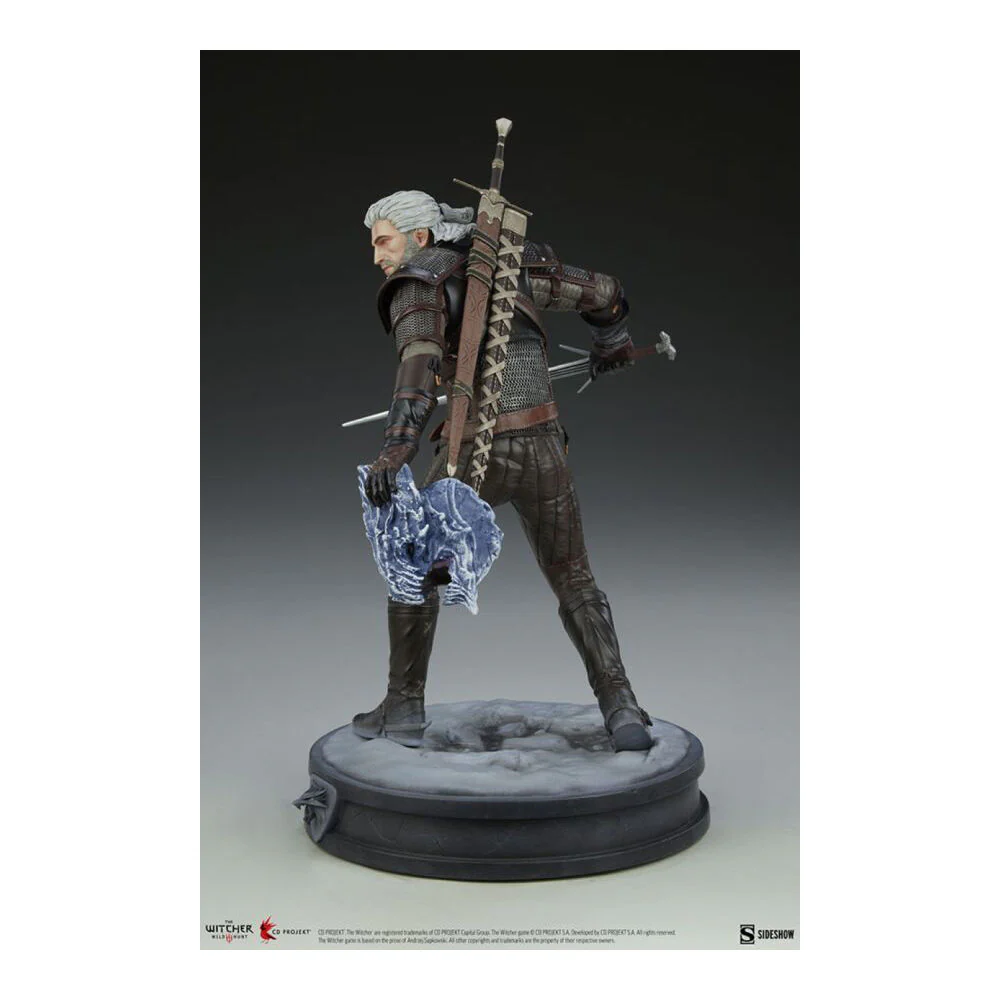 The Witcher 3 Wild Hunt Geralt Statue Action Figure - Image 3
