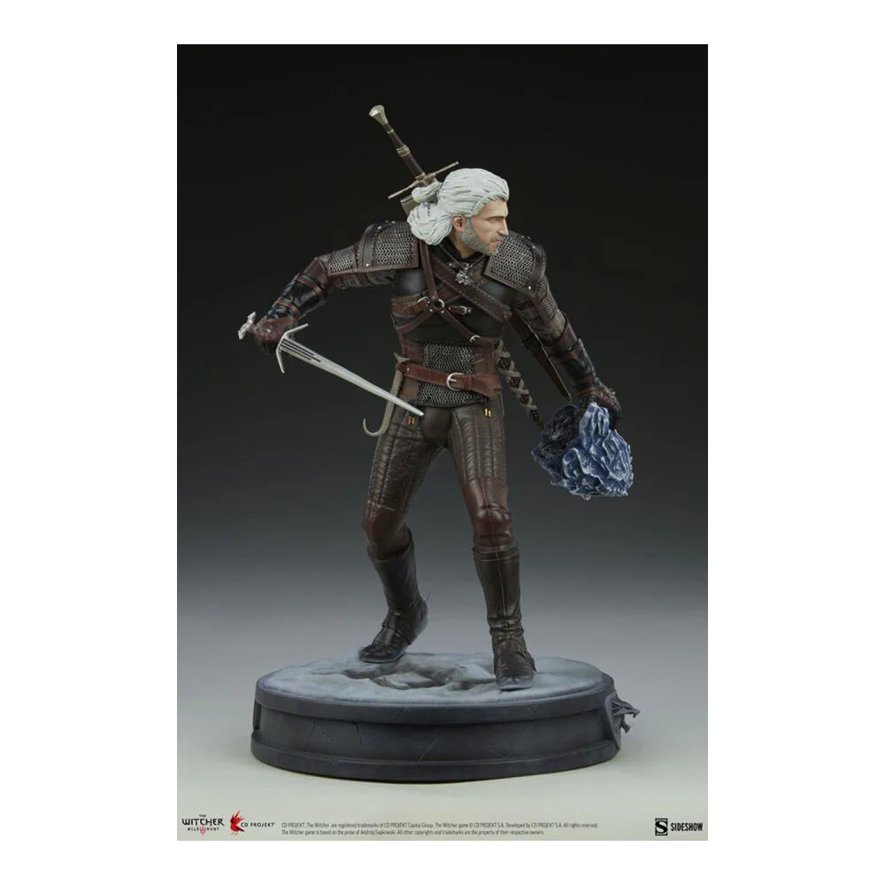 The Witcher 3 Wild Hunt Geralt Statue Action Figure - Image 6