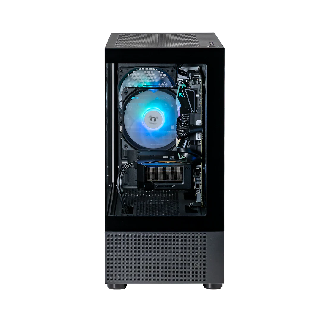 Thermaltake Horizon Elite Gaming Desktop PC (Intel 14400F / RTX 5060 / 32GB RAM) - Black Edition - Image 3