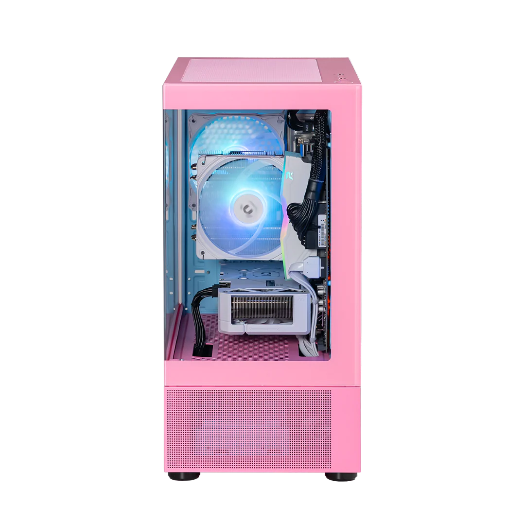 Thermaltake Horizon Prime Gaming Desktop PC (AMD 5600 / RTX 4060 / 16GB RAM) - Bubble Pink Edition - Image 3