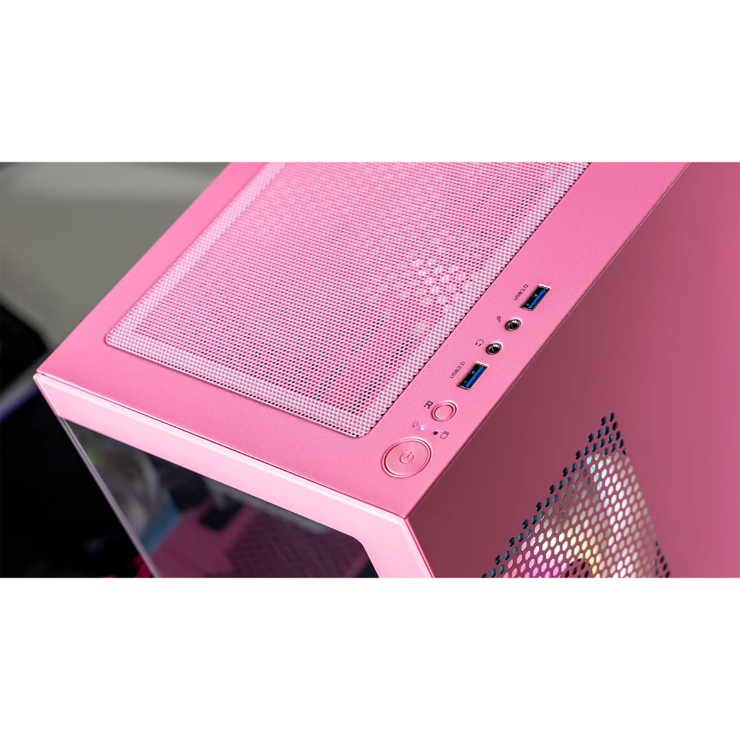Thermaltake Horizon Prime Gaming Desktop PC (AMD 5600 / RTX 4060 / 16GB RAM) - Bubble Pink Edition - Image 4