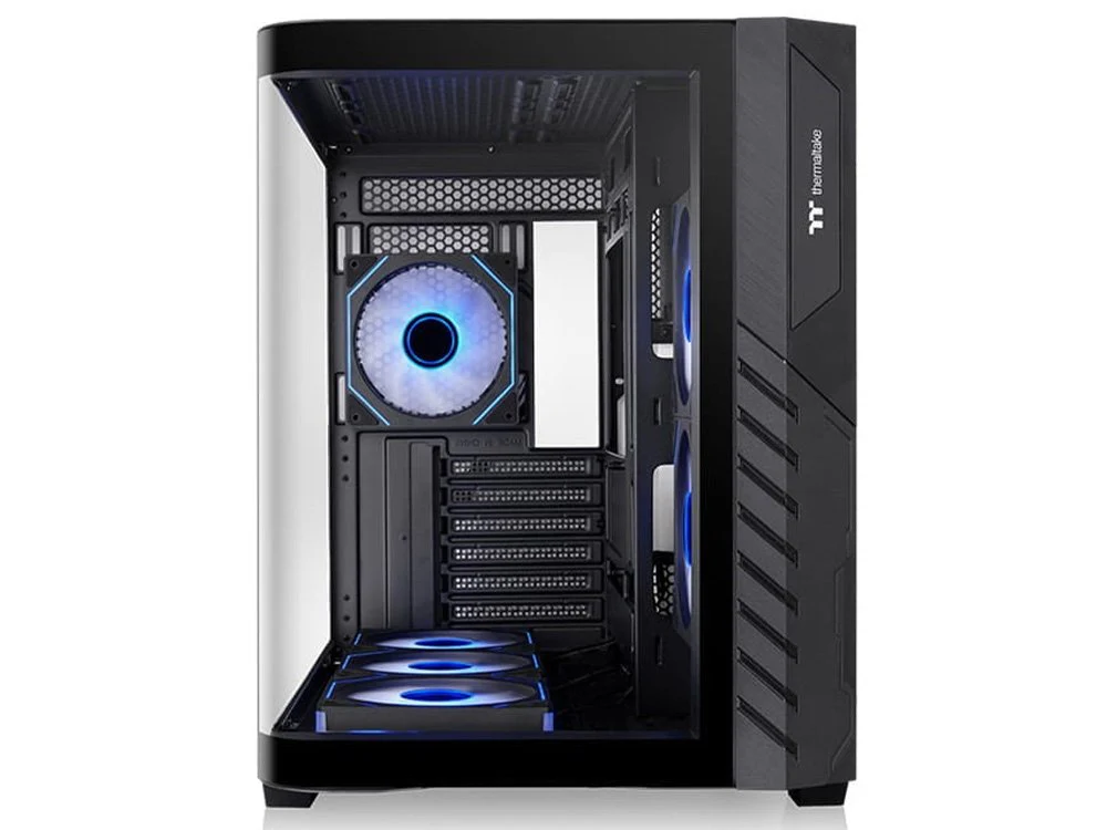 Thermaltake Vision 330 CR Infinity Curved Tempered Glass ARGB Mid-Tower ATX Case - Black Edition - Image 2