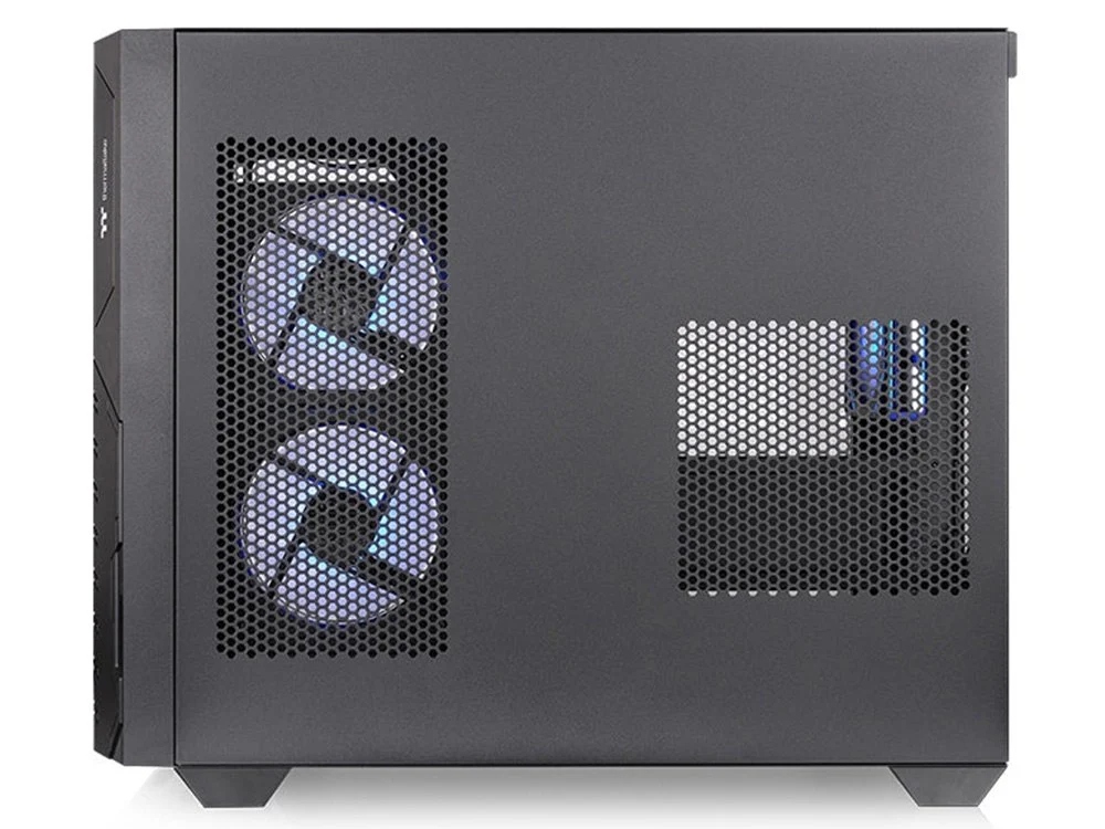 Thermaltake Vision 330 CR Infinity Curved Tempered Glass ARGB Mid-Tower ATX Case - Black Edition - Image 6