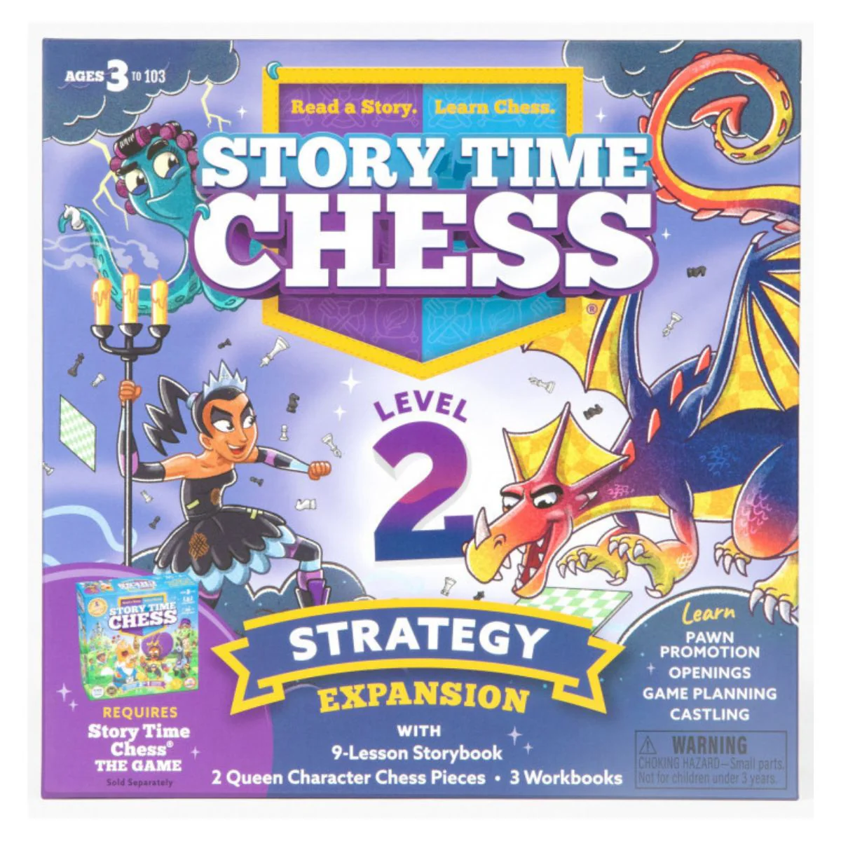 Thinking Cup Games Story Time Chess Level 2 Strategy Expansion - Image 2