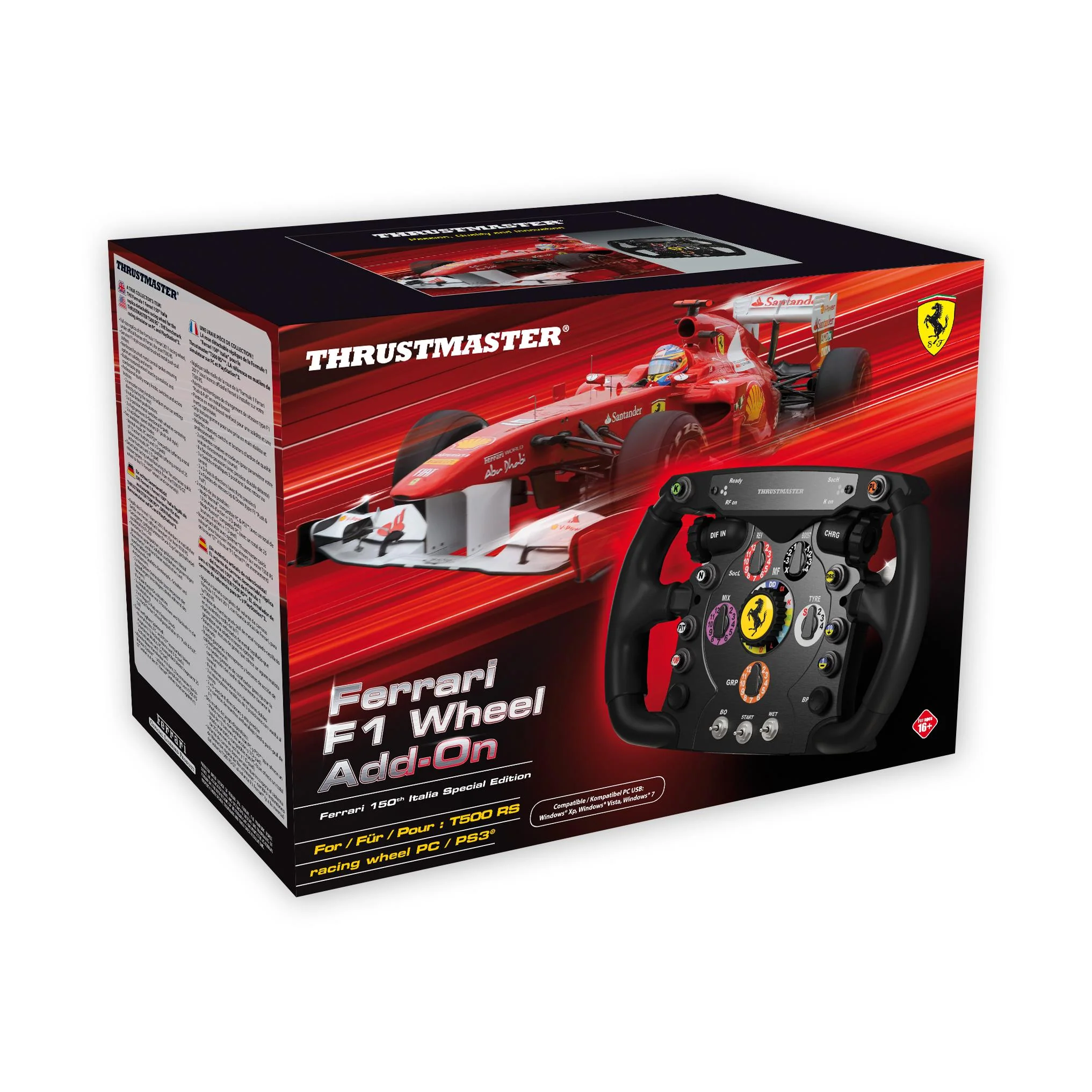 Thrustmaster Ferrari F1 Racing Wheel Add-on - Image 5