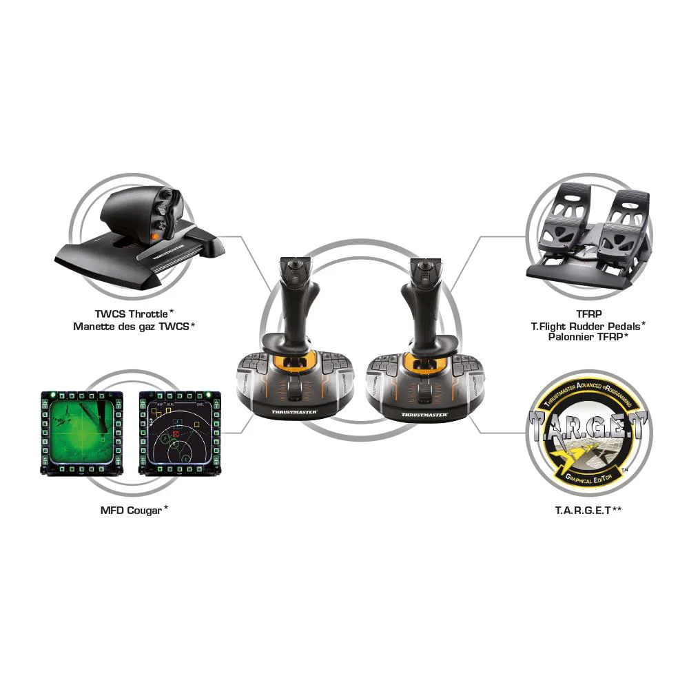 Thrustmaster T 16000M Space Sim Duo Stick - Image 8