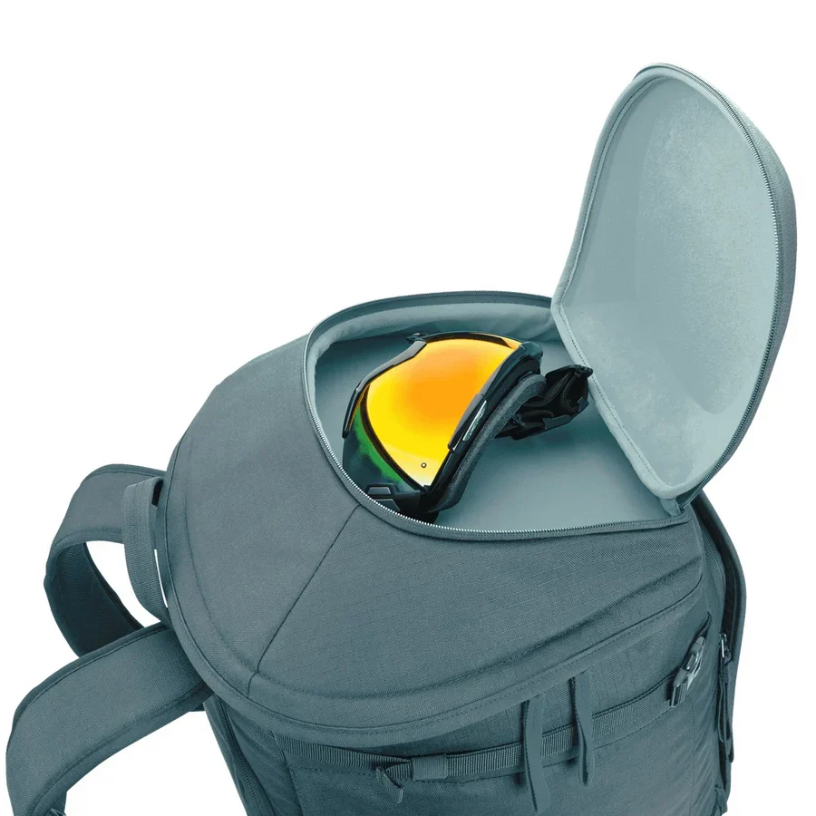 Thule 60L Roundtrip Ski Boot Backpack Bag for Snow and Travel in Dark Slate - Image 2