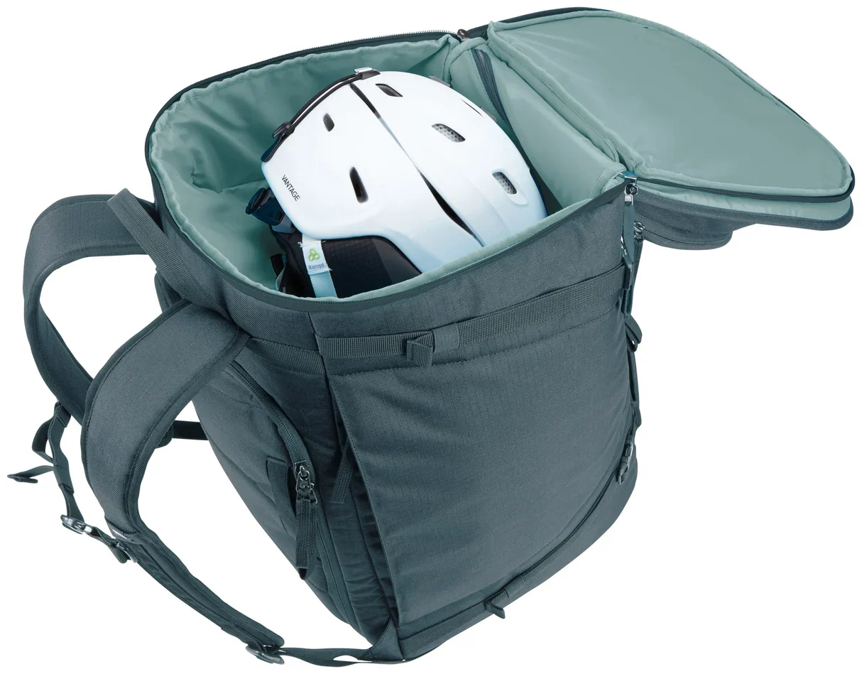 Thule 60L Roundtrip Ski Boot Backpack Bag for Snow and Travel in Dark Slate - Image 3