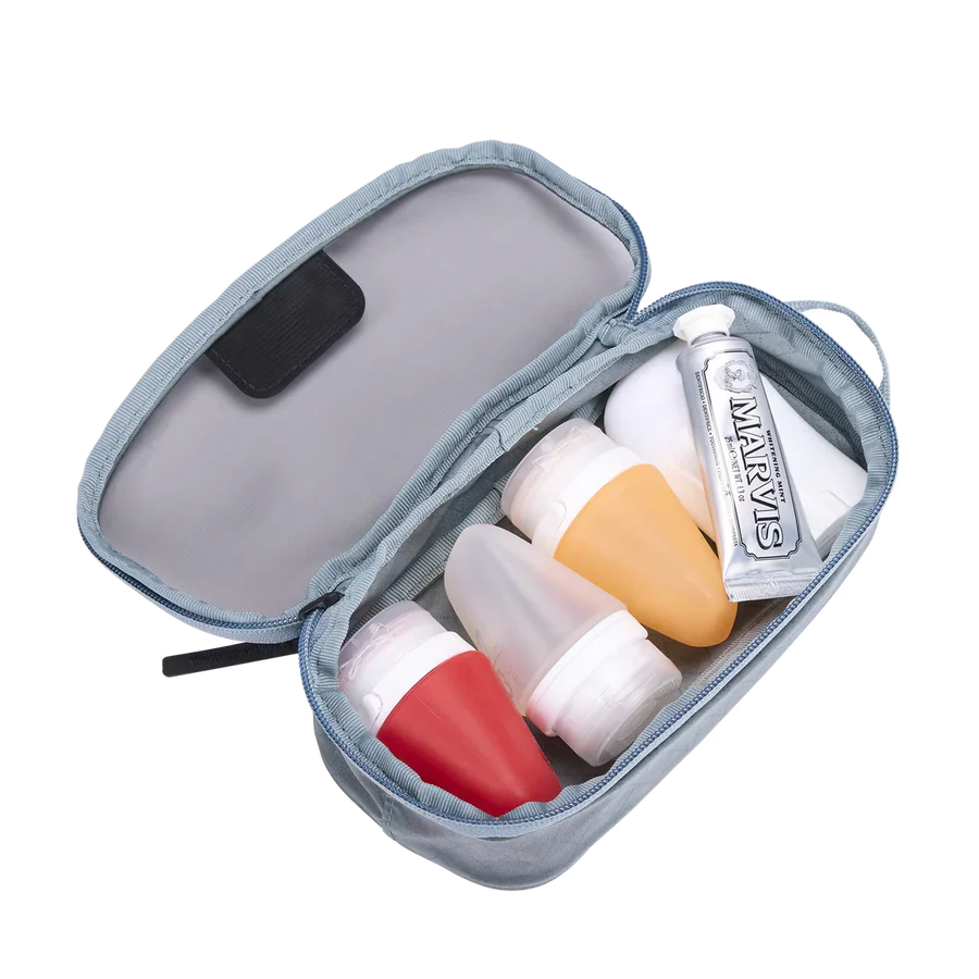 Thule X-Small Packing Cube Travel Organiser Bag for Electronics and Toiletries in Pond Grey - Image 4