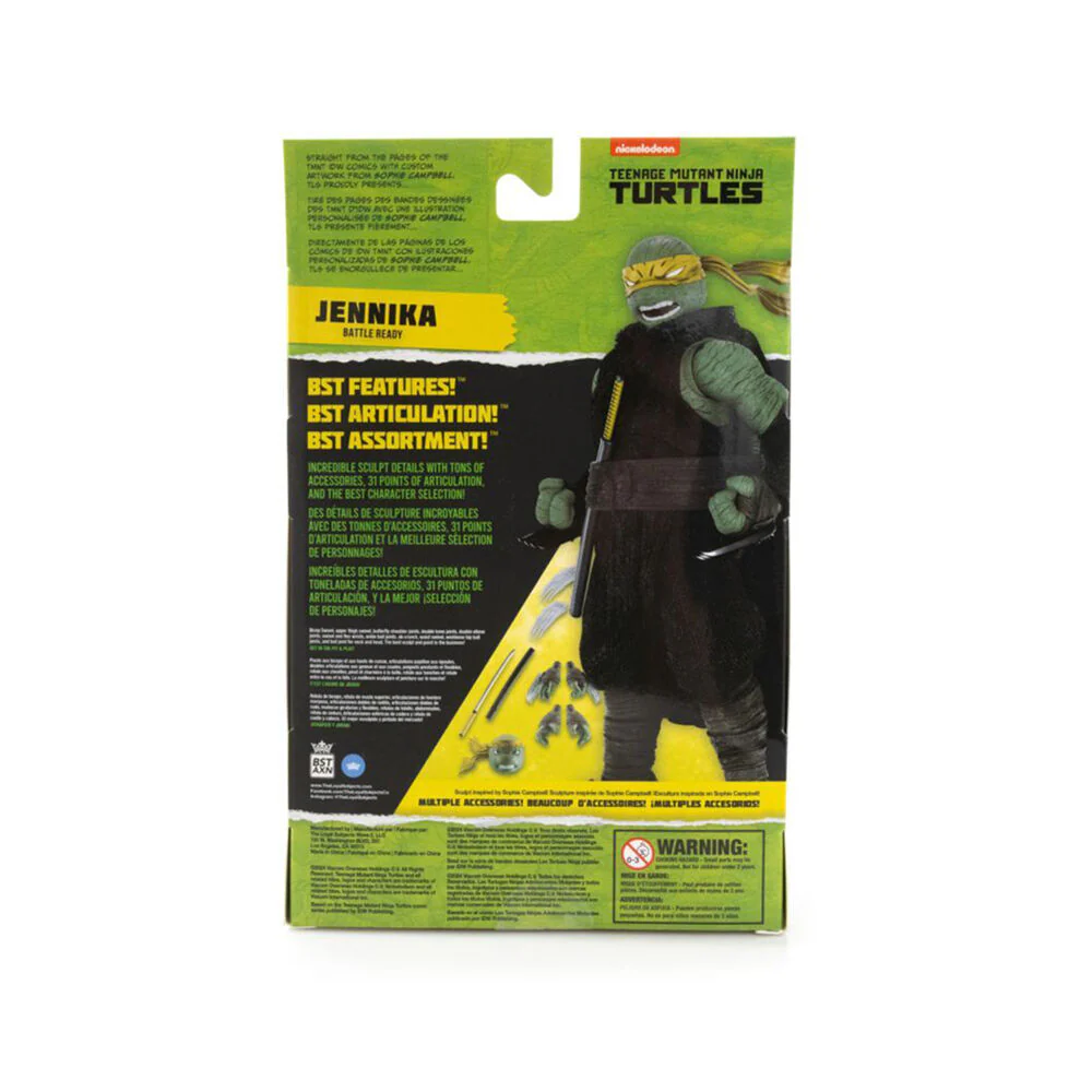 TMNT Comics Jennika 5" Movie Hero Action Figure Kids/Adult Collectable Toy - Image 7