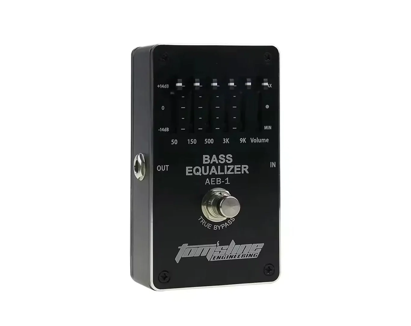 Tomsline 5-Band Bass EQ Pedal Black AEB-1 - - Image 3