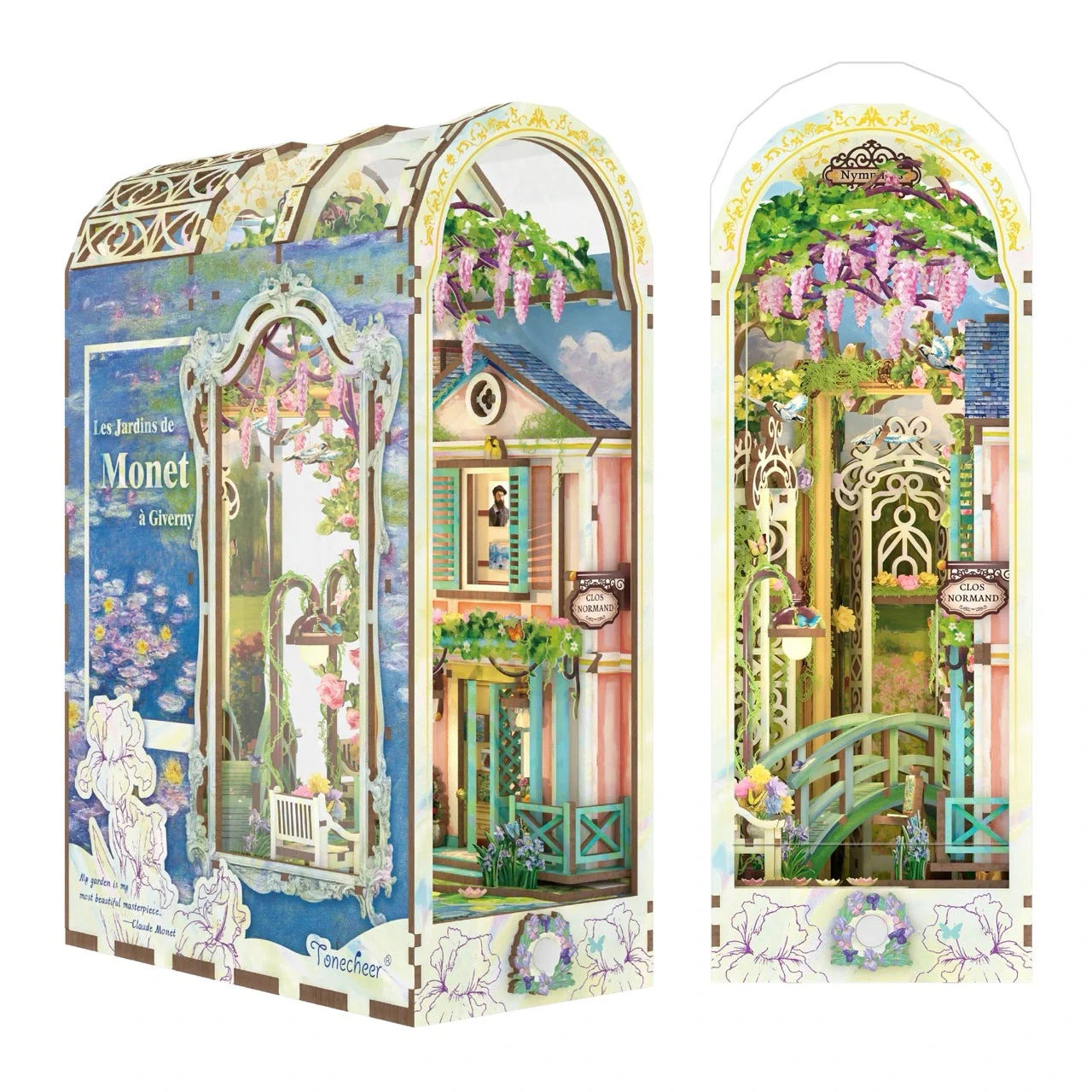 Tonecheer Giverny Garden Book Nook Kit - Image 2