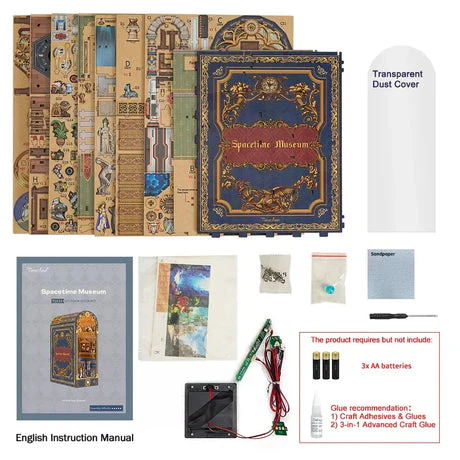 Tonecheer Spacetime Museum Book Nook Kit - Image 4
