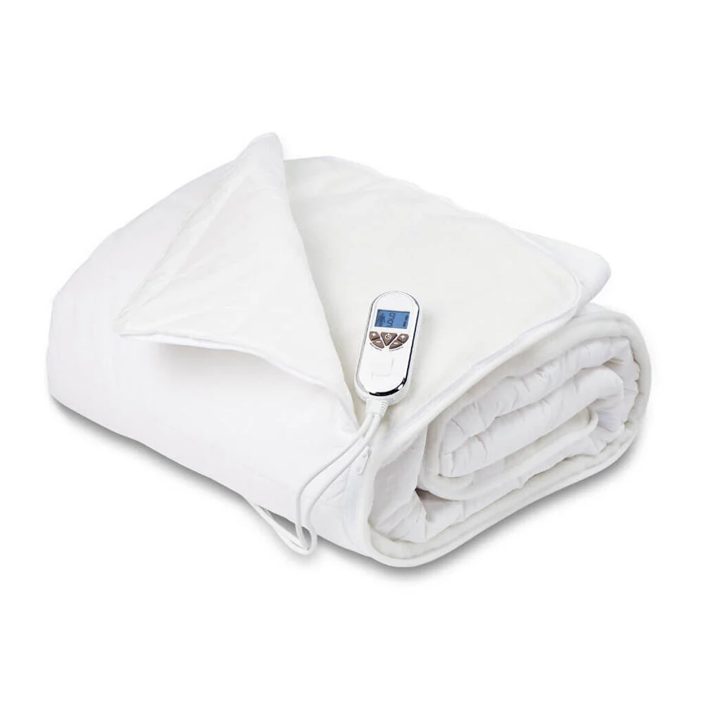 Tontine King Luxuriously Warm 2in1 Heated Topper (White) - Image 2