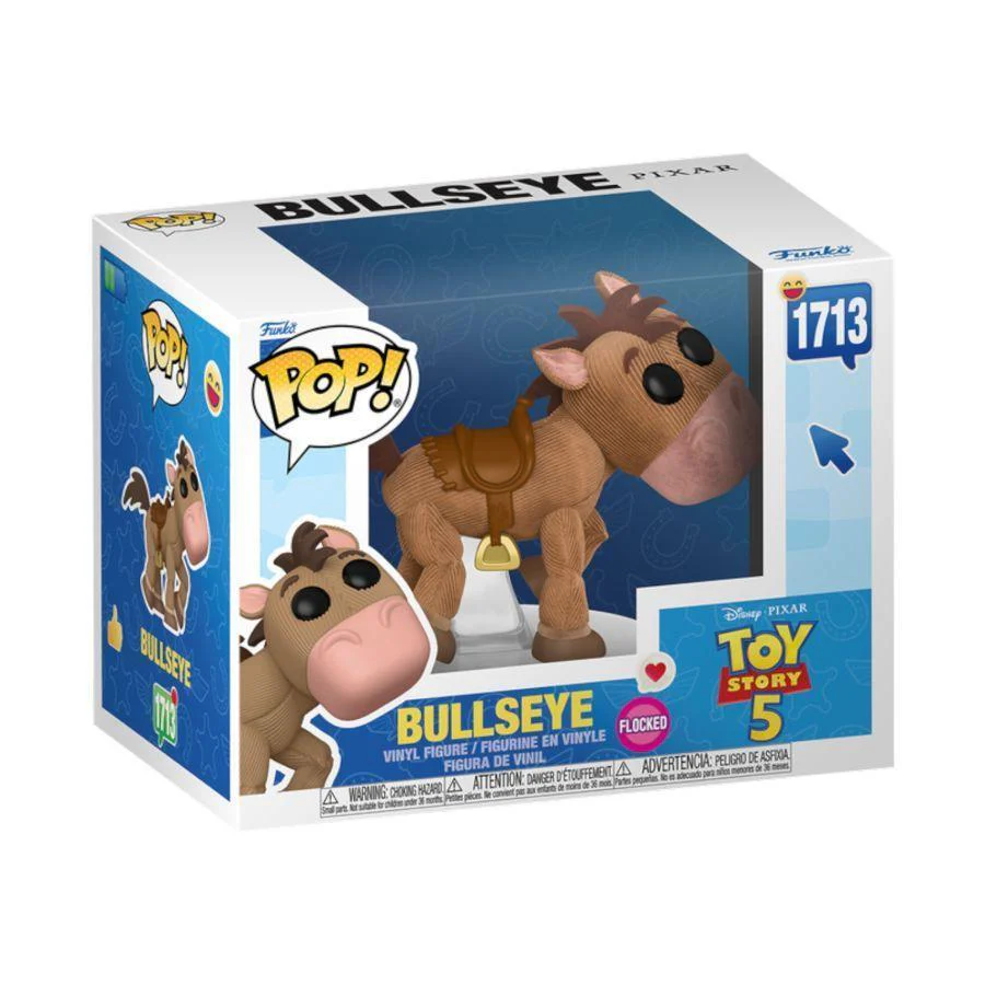 Toy Story 5 – Bullseye Flocked Pop! Premium - Image 2
