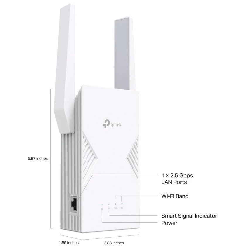 TP-Link BE3600 Dual-Band Wi-Fi 7 Range Extender - Image 4