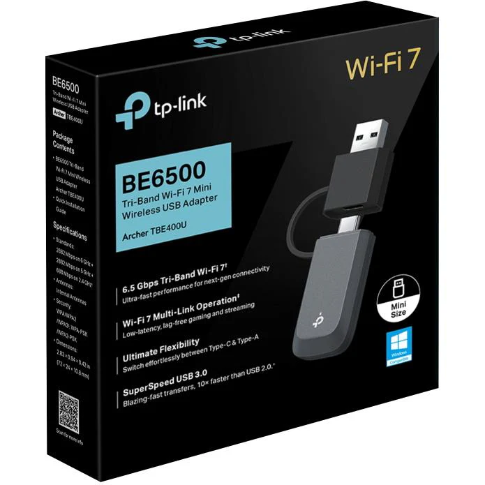 TP-Link BE6500 Tri-Band Wi-Fi 7 Mini Wireless USB Adapter - Image 11