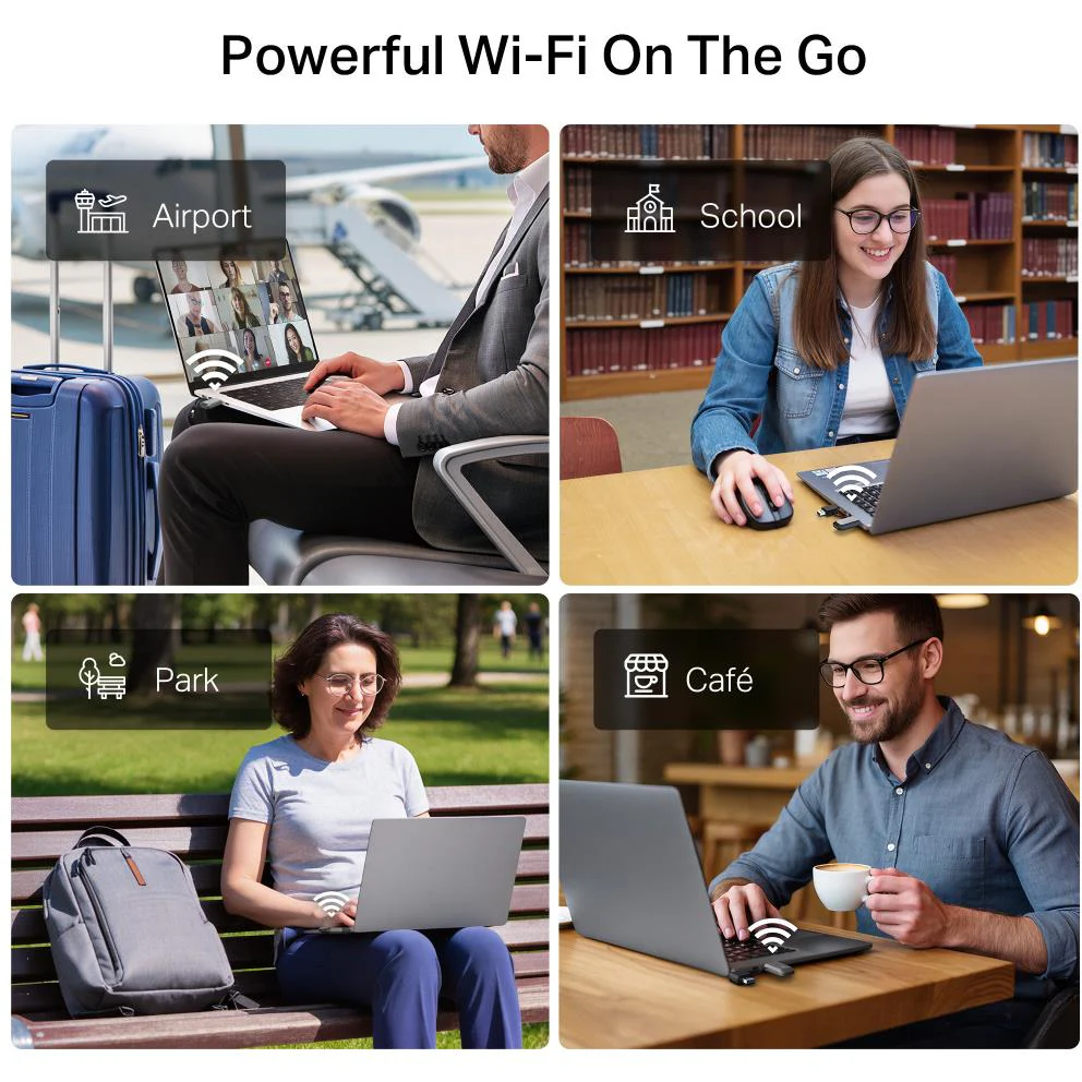 TP-Link BE6500 Tri-Band Wi-Fi 7 Mini Wireless USB Adapter - Image 7