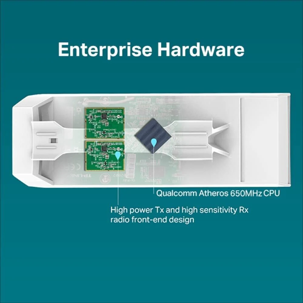 TP-Link CPE210 2.4GHz 300Mbps 9dBi Outdoor CPE - Image 4