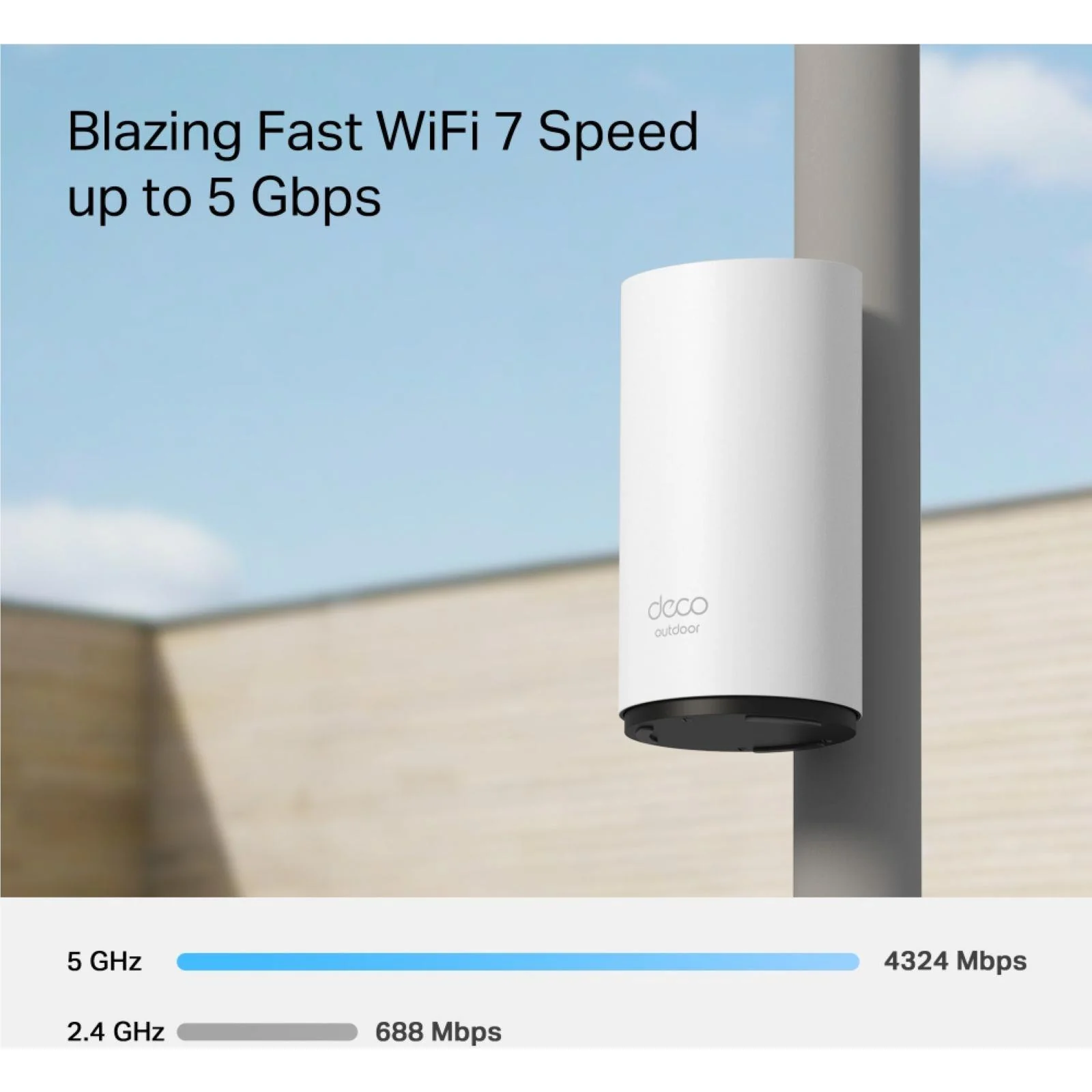 TP-Link Deco BE5000 Outdoor / Indoor Mesh Wi-Fi 7 Router - Image 4