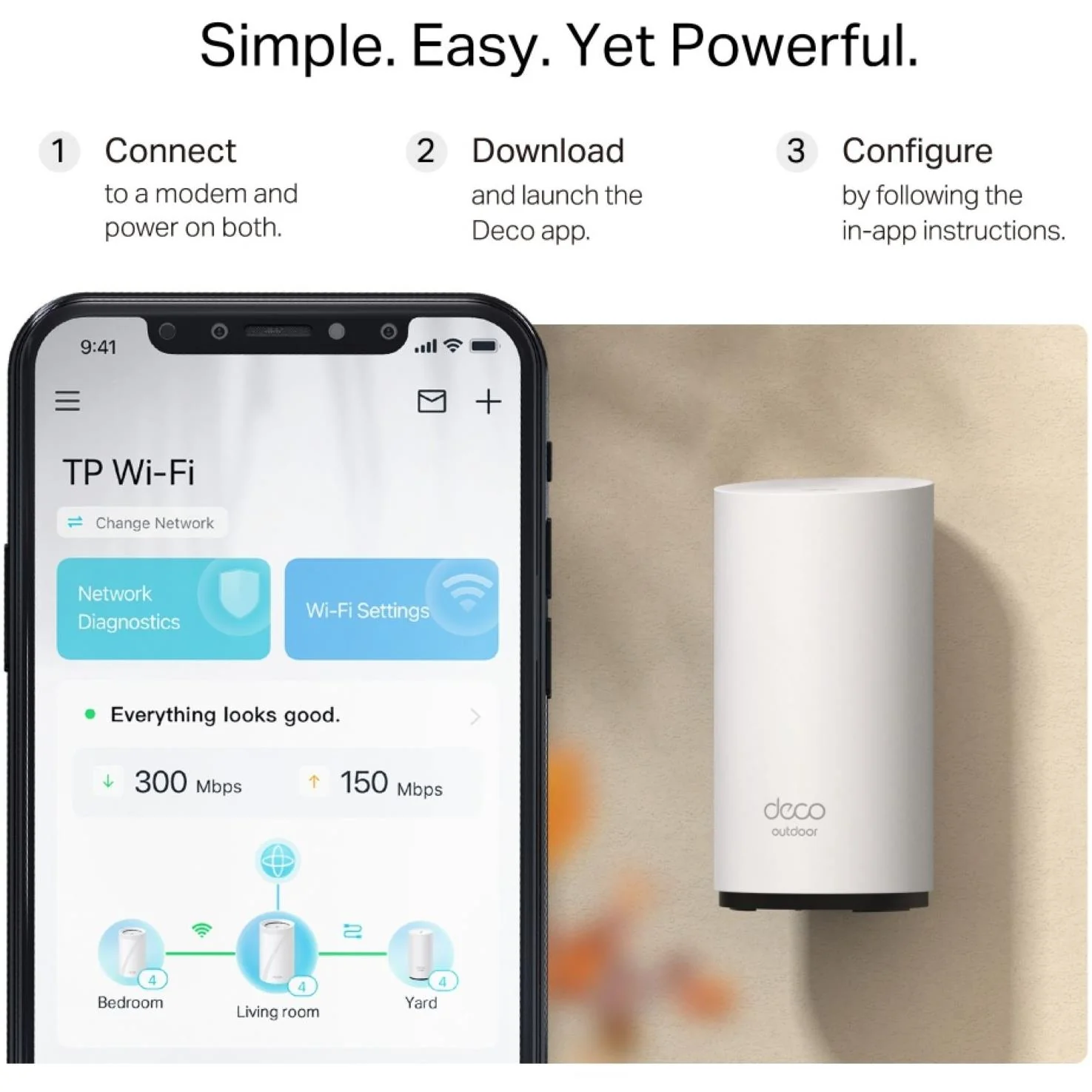 TP-Link Deco BE5000 Outdoor / Indoor Mesh Wi-Fi 7 Router - Image 8