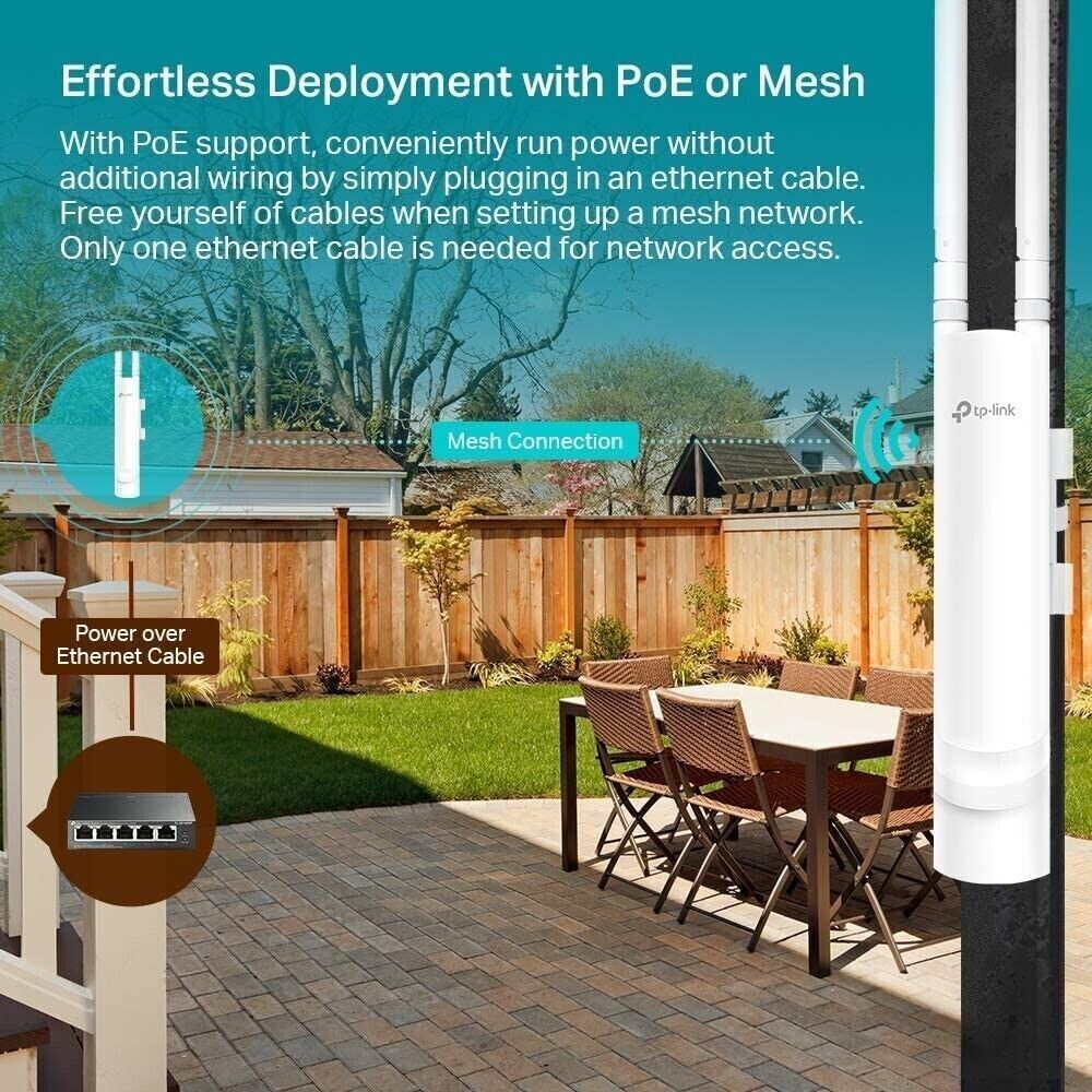 TP-Link EAP225-OUTDOOR AC1200 Wireless MU-MIMO Gigabit In/Outdoor Access Point - Image 5