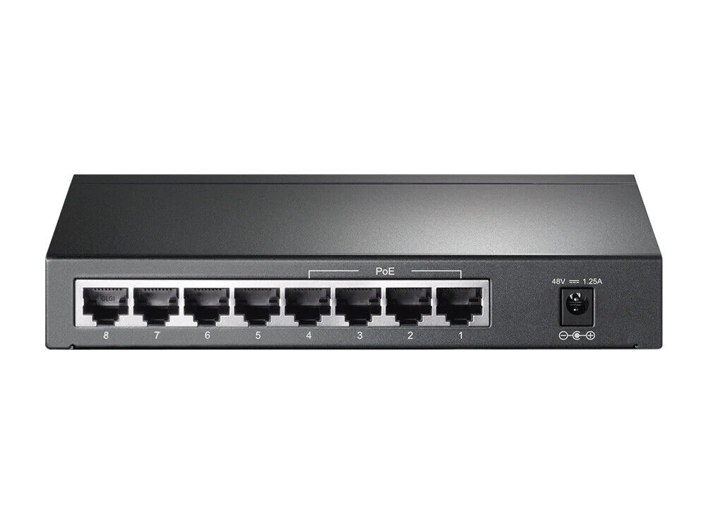 TP-Link TL-SG1008P 8-Port Gigabit Desktop Switch with 4-Port PoE - Image 2