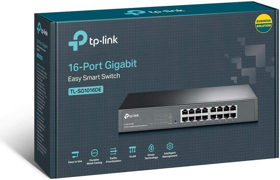 TP-Link TL-SG1016DE 16-Port Gigabit Easy Smart Switch - Image 5