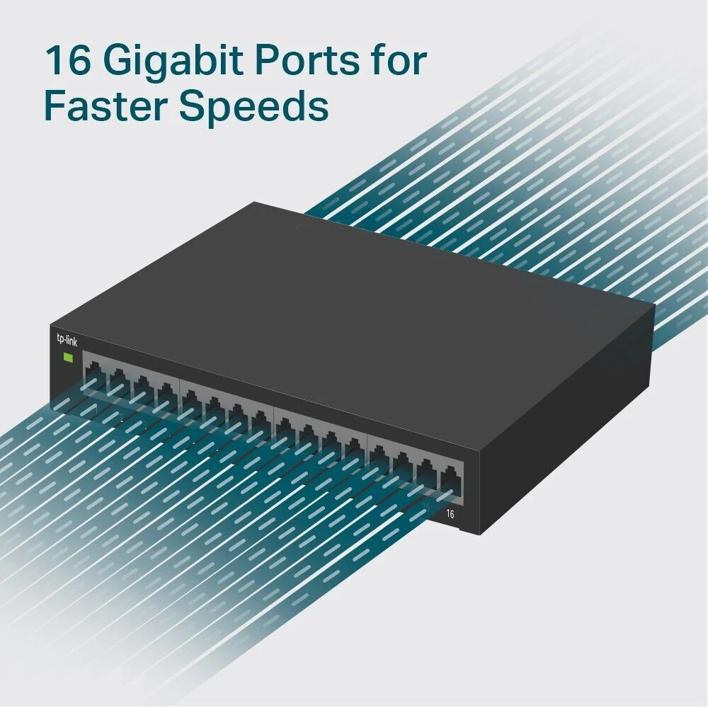 TP-Link TL-SG116E 16-Port Gigabit Easy Smart Switch - Image 5