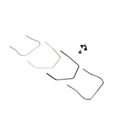 Traxxas Front and Rear Sway Bar Kit (Hard and Soft) with Screws