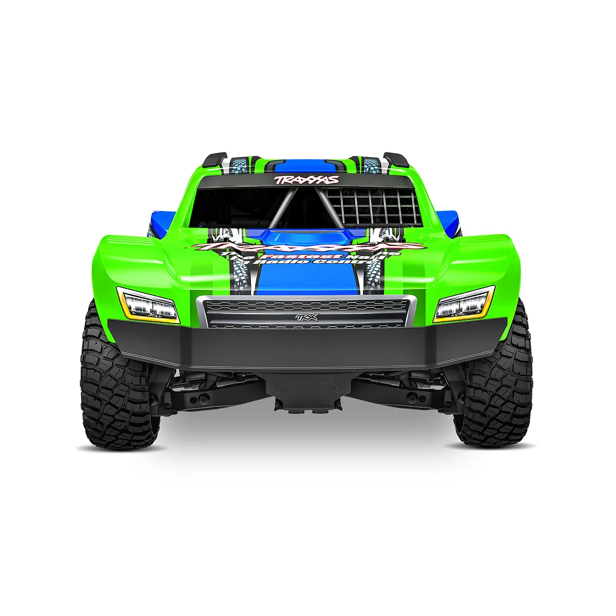 Traxxas Mini Slash 4X4 BL2S RC Short Course Truck Electric Brushless 4WD 1/16 Scale RTR - Orange - Image 6