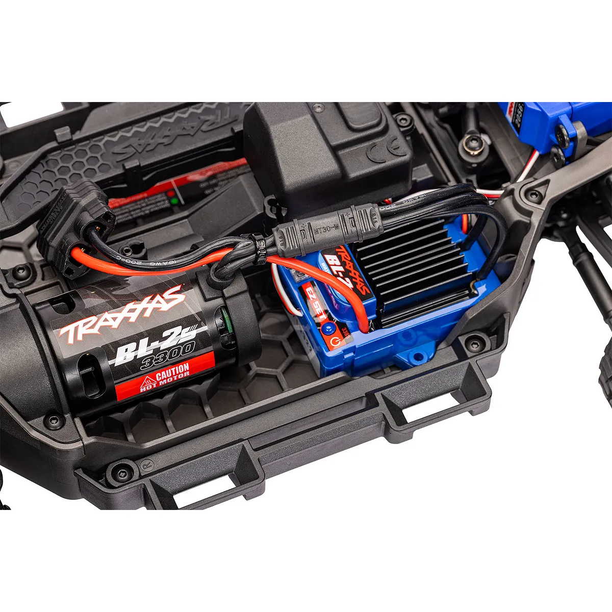 Traxxas Mini Slash 4X4 BL2S RC Short Course Truck Electric Brushless 4WD 1/16 Scale RTR - Yellow - Image 9