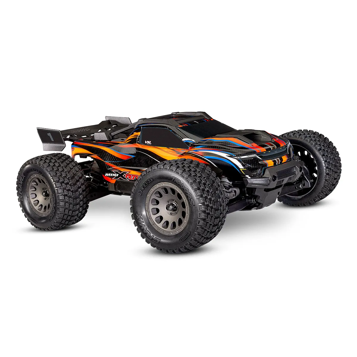Traxxas Mini XRT RC Truggy Electric Brushless 4WD 1/16 Scale RTR (Orange)