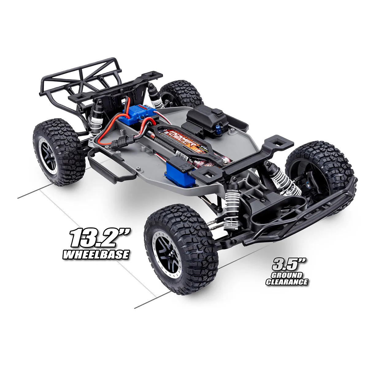 Traxxas Slash XL-5 RC Short Course Truck Electric 2WD 1/10 Scale RTR (Orange) - Image 2