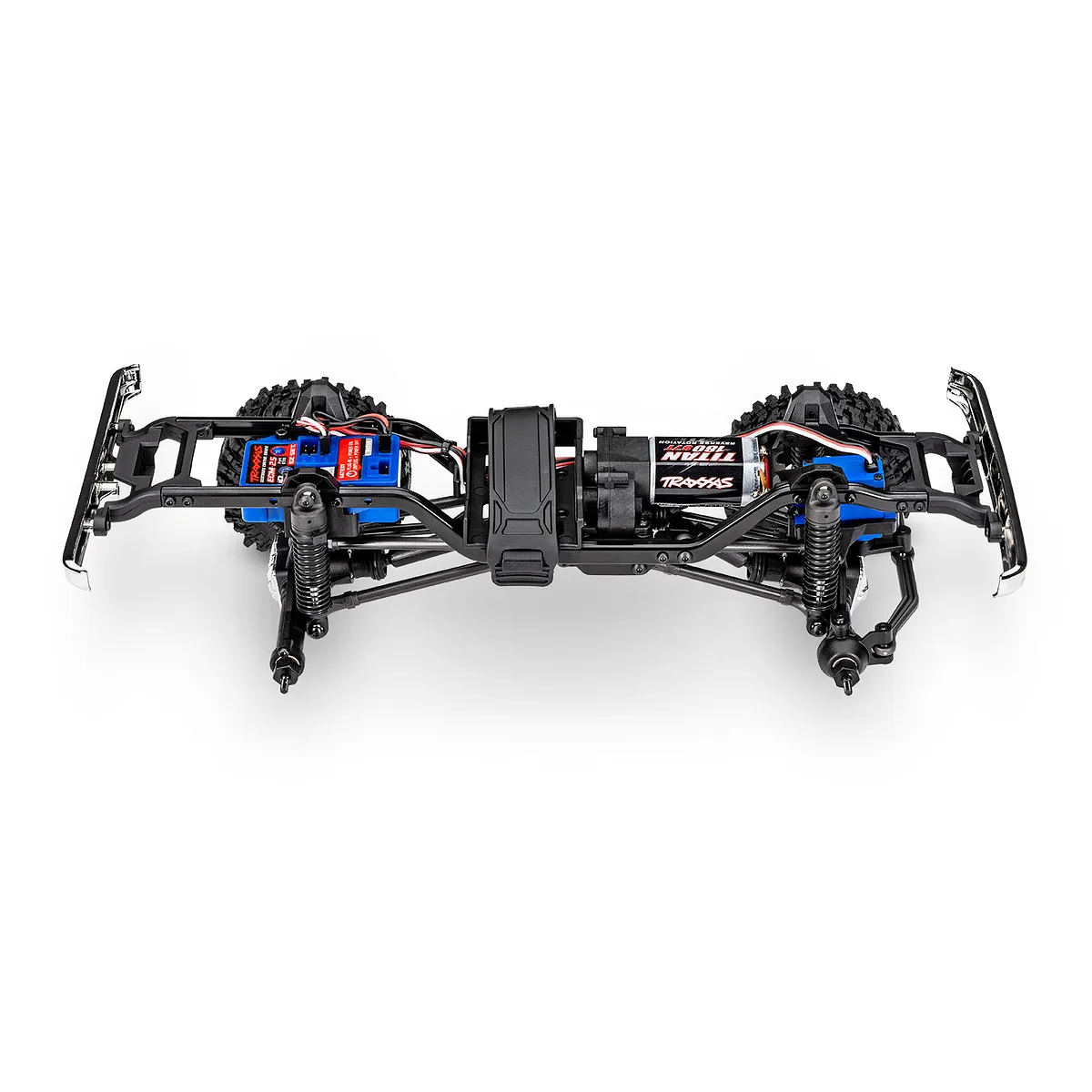 Traxxas TRX-4M Chevrolet K10 High Trail RC Rock Crawler Electric 1/18 Scale RTR (Blue) - Image 7