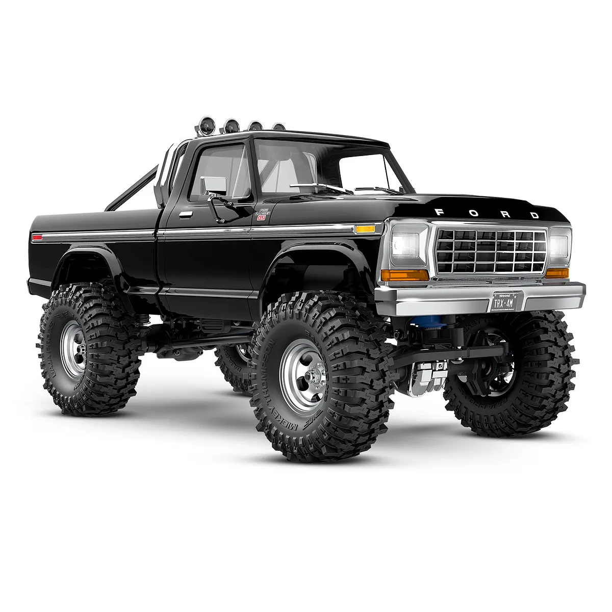 Traxxas TRX-4M Ford F-150 High Trail RC Rock Crawler Electric 4WD 1/18 Scale RTR - Black - Image 2