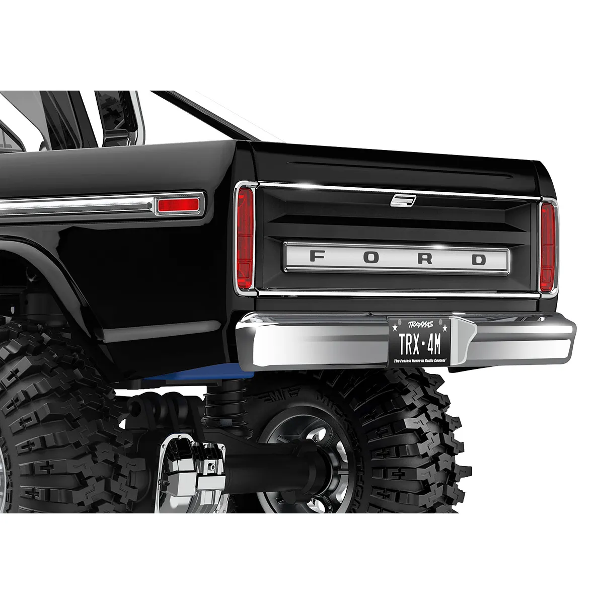 Traxxas TRX-4M Ford F-150 High Trail RC Rock Crawler Electric 4WD 1/18 Scale RTR - Black - Image 6