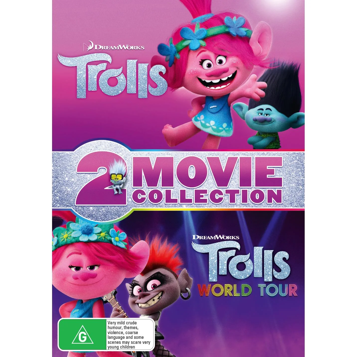 Trolls/ Trolls: World Tour 2-Movie Collection