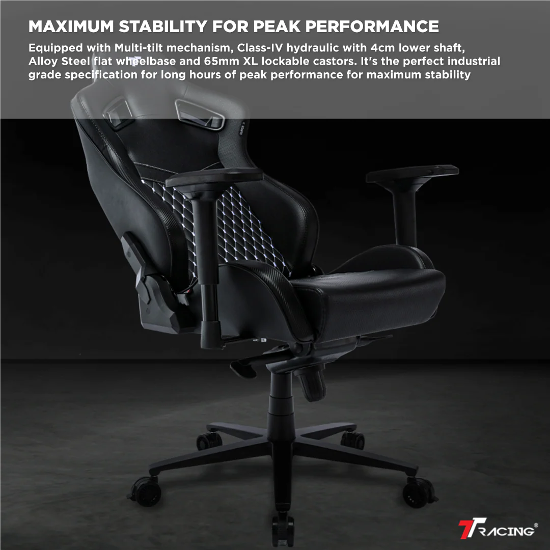 TTRacing Surge X Air Threads Fabric Gaming Chair (Dusk) - Image 5