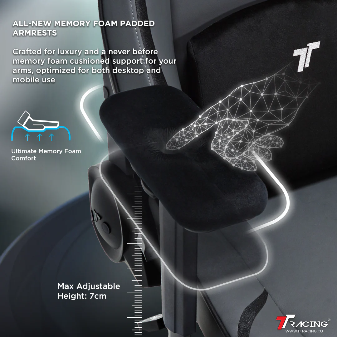 TTRacing Swift X Pro Gaming Chair (Black) - Image 4
