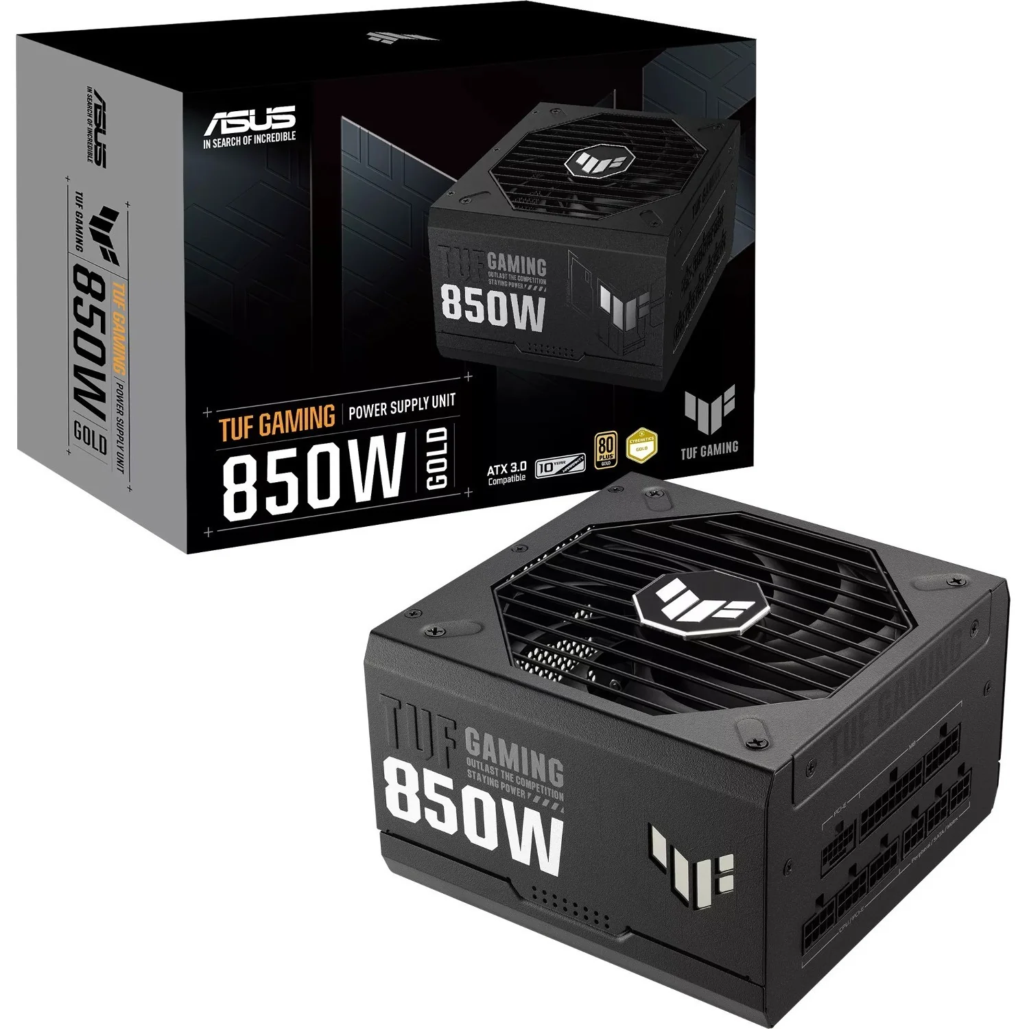 TUF TUF-GAMING-850G ATX 3.0, ATX12V Modular Power Supply
