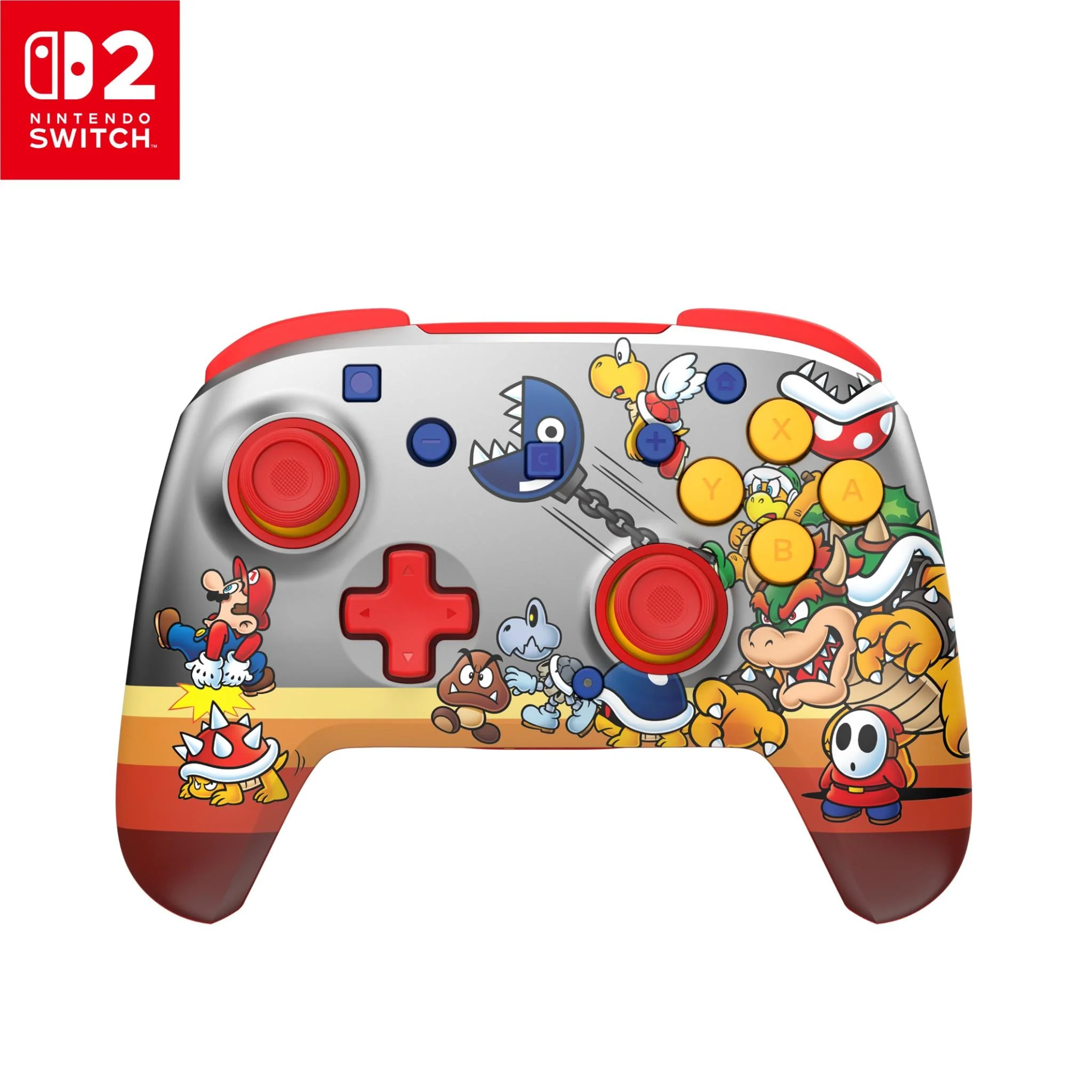 Turtle Beach Rematch Wireless RGB Gaming Controller for Nintendo Switch 2 (Koopa Troop)